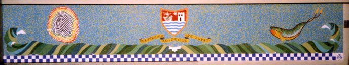 GrandDesignsIND's tweet photo. Part 2: This mosaic features a fish as a tribute to the fact that Scarborough is a fishing port. The Shrove Tuesday tradition of going skipping is also represented in the fish's tail.
#Symbolism #Mosaic #Art #Artist #PostPart2 #GrandDesigns
(Image source: https://t.co/9EcqW4ZRVY) https://t.co/111kX3Ddzb
