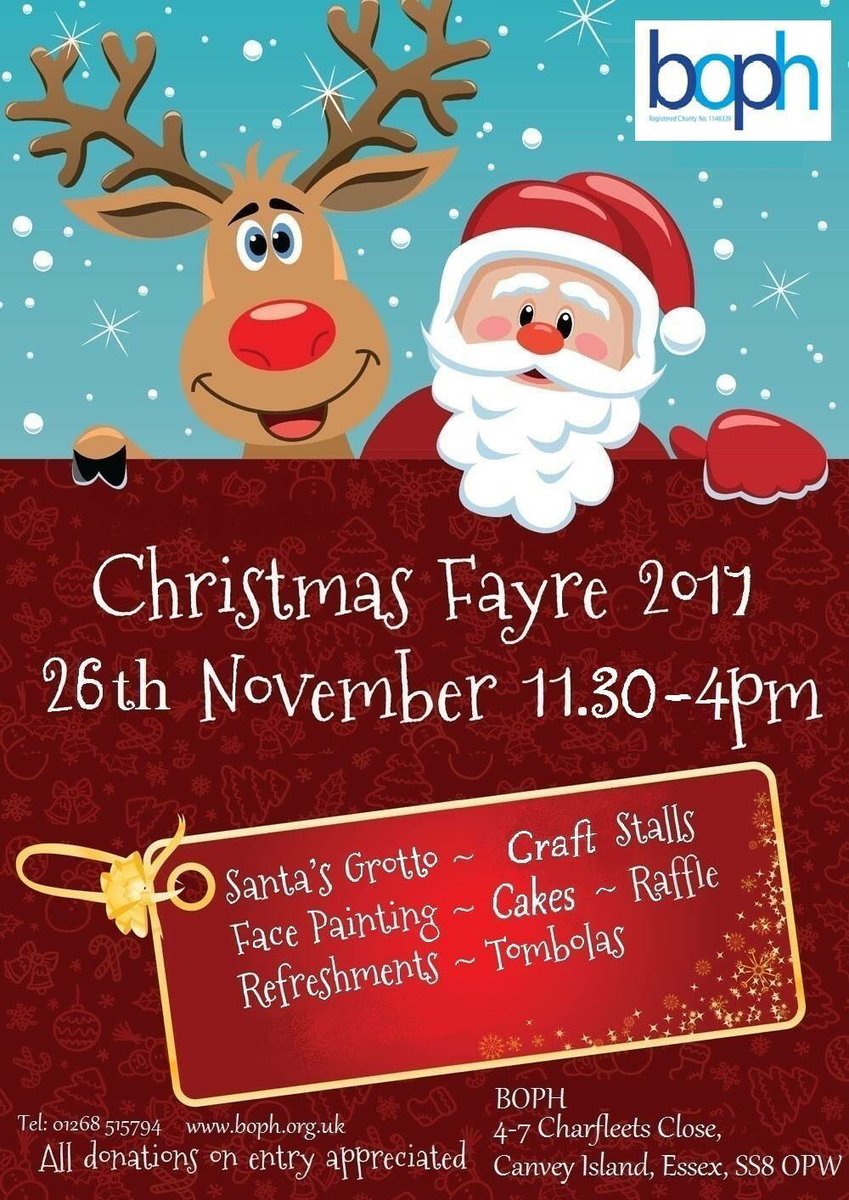 bophcharity's tweet photo. Come and see Santa. Please RT @CanveySkipHire @DIYGMD @RebeccaHarrisMP @canveymick @CanveyIsIand @animalballoon @canveysweets @CanveyArchive https://t.co/VjX0mm6zKQ