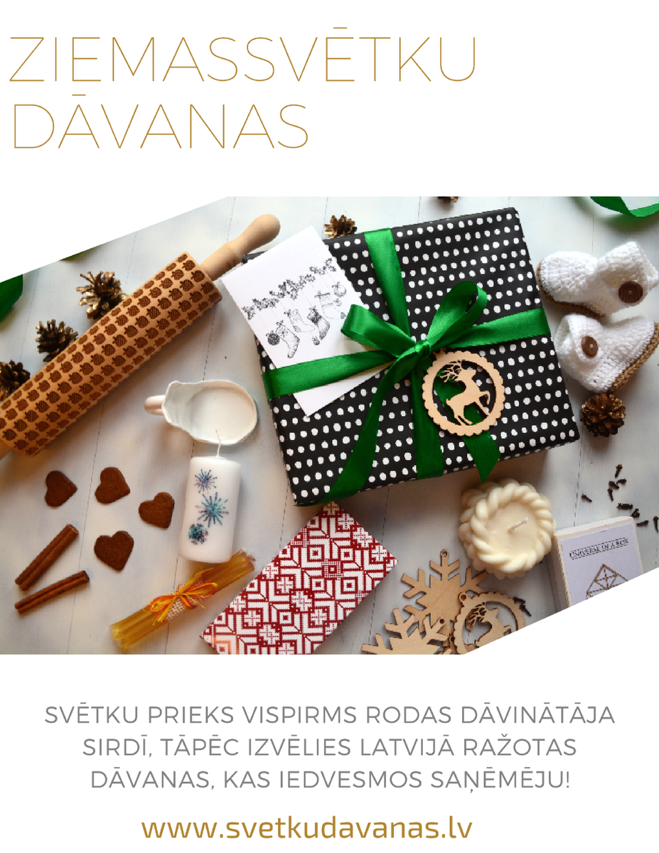 • Ziemassvētku sajūta jau pie mums! 💚svetkudavanas.lv