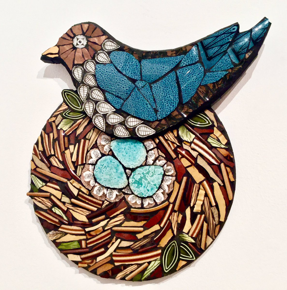 make_southwest's tweet photo. We #heart these #mosaics by Angela Ibbs now in our #Make2017 show #craftsforchristmas #giftideas #shop #buyhandmade https://t.co/FPe3NXoZZq