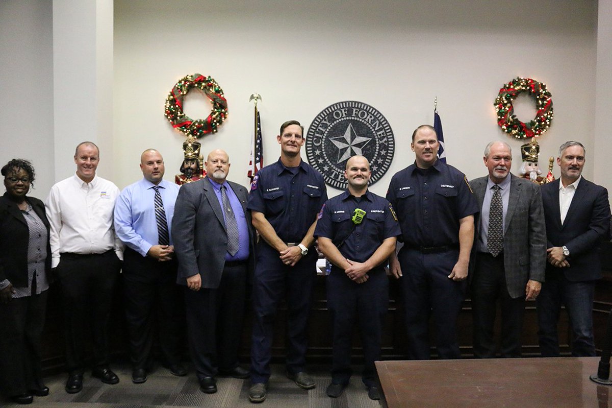 ForneyFD's tweet photo. The Combat Challenge Team was recognized during last night's City Council meeting for their recent success at the World Finals in Louisville, Kentucky this year! #ForneyFire https://t.co/HFgcTsajOZ