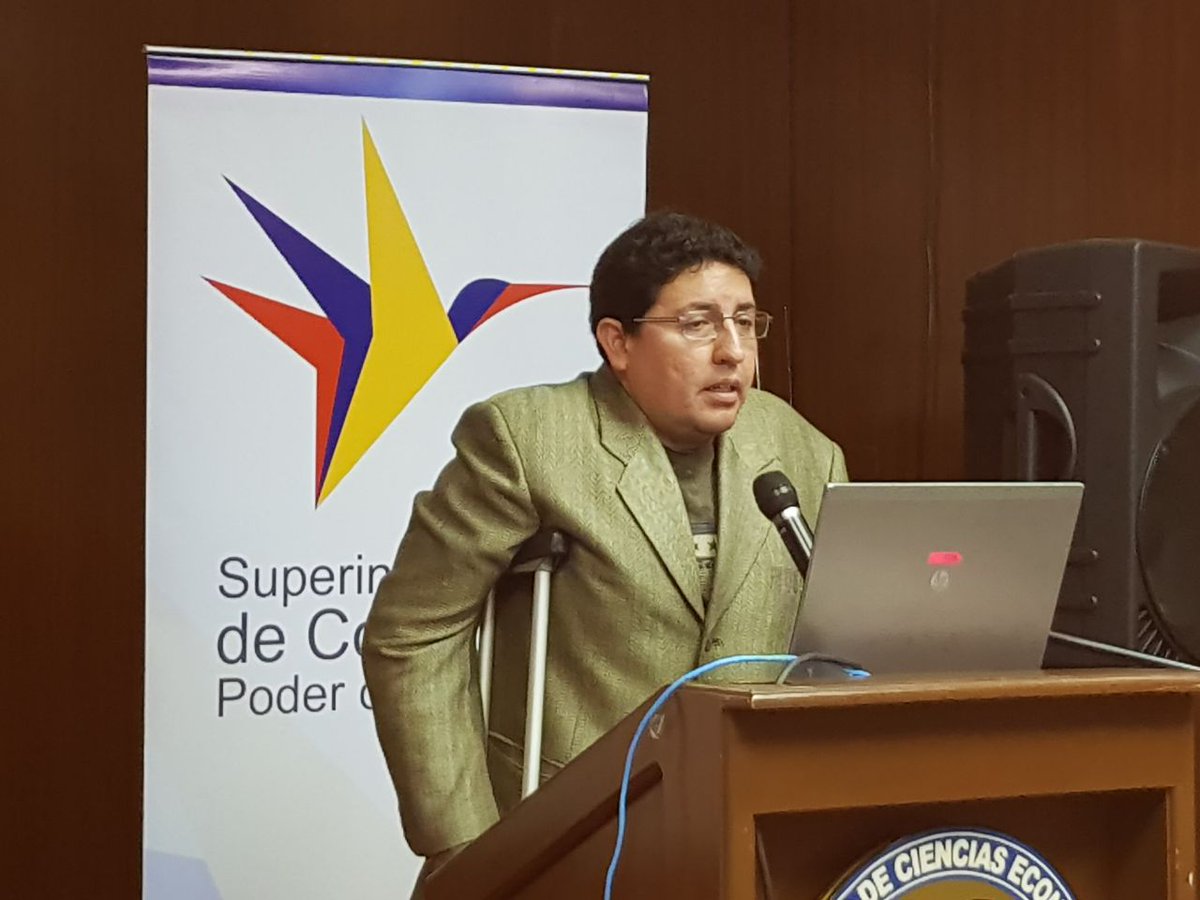 Competencia_Ec's tweet photo. @AntiMonopolioEC inicia el Taller Internacional de Publicidad Comparativa en el marco #LORCPM con palabras de bienvenida del Ec. #GuidoDuque, Subdecano de Economía de @lacentralec. https://t.co/VLl79fB9wj