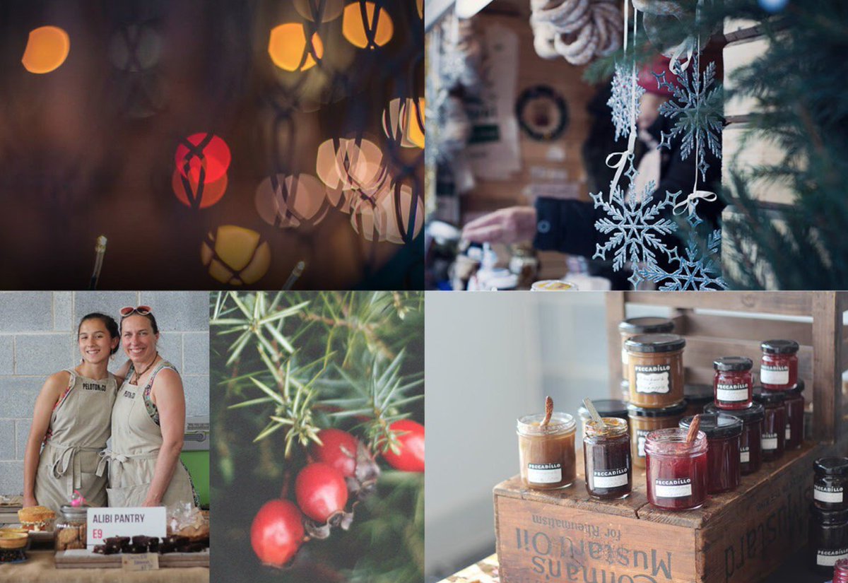 HereEast's tweet photo. Bringing you merriment & cheer, join us for a festive evening tomorrow at our #MerryMaking gift market. We'll be unveiling our anticipated #MakersProject art installation at 6pm! https://t.co/KSn3duJKcj https://t.co/lfvy9IQ3cO
