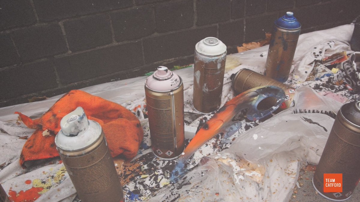 TeamCatford's tweet image. THIS BEAUTIFUL ART - a film about the recent splendid street art projects. 
"Catford's not just a place. It's a thing of beauty. There's artwork, there's artists here, there are amazing people." ow.ly/MG2W30gKqgu #CatfordAndProud #Catford