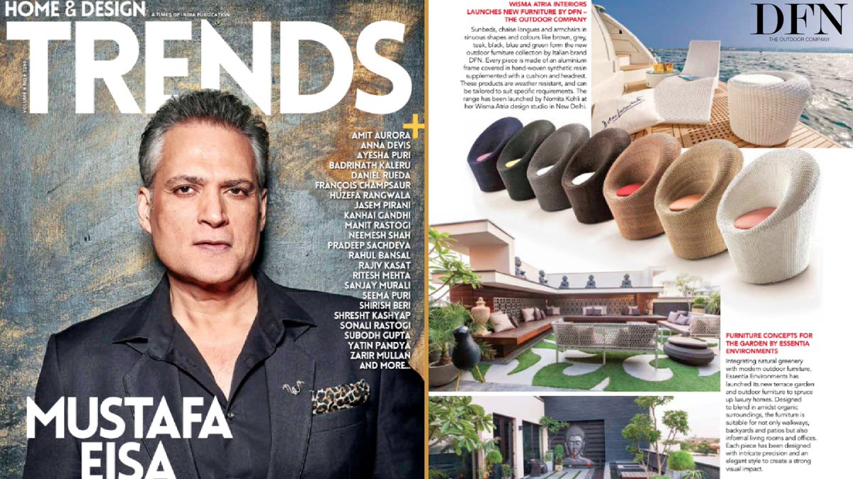 DFN_furnishing's tweet photo. ๐ฐThanks to "Home & Design Trends" that talks about DFN furniture!
#dfnsrl #trends #homedesign
๐๐๐ https://t.co/gguHWwpDgx