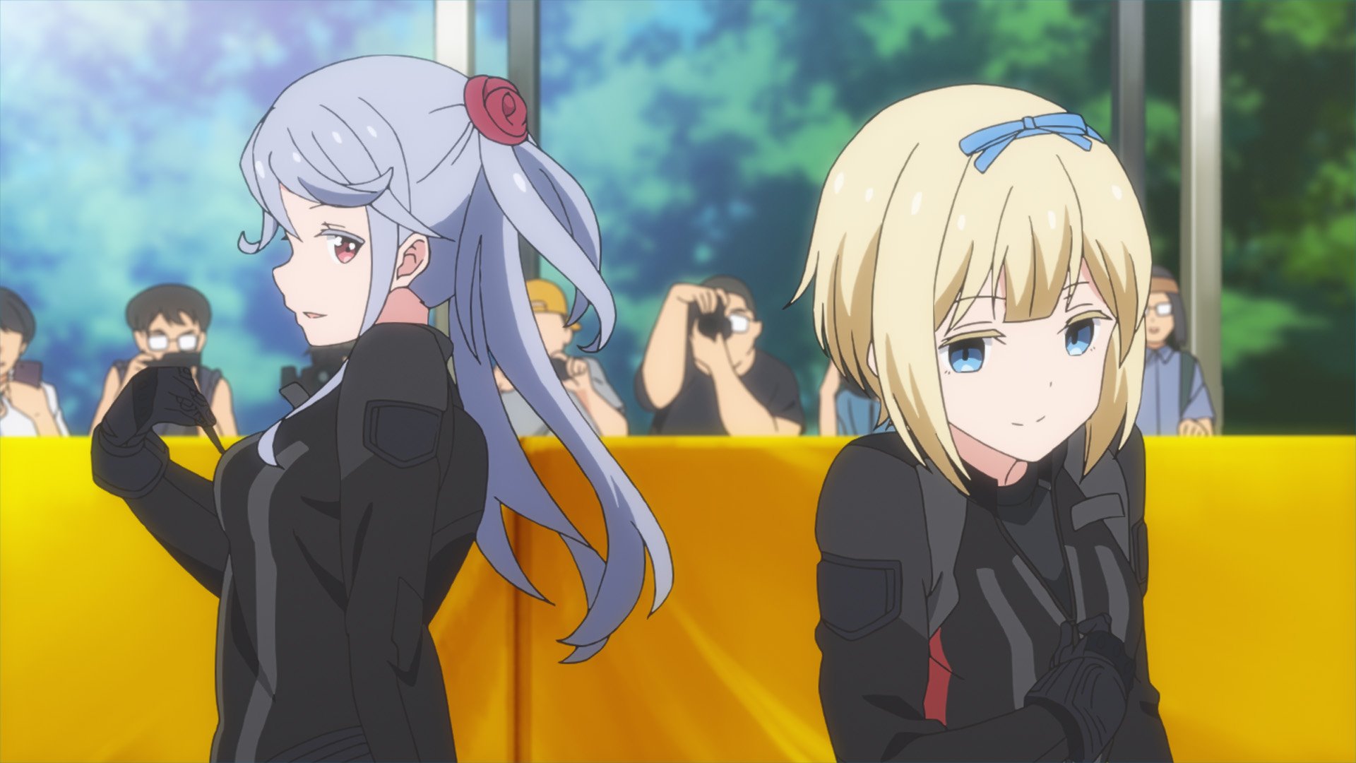 つうかあ オリジナルtvアニメ公式 11月22日は いいツインテールの日 だったみたいです つうかあ の いいツインテール といえば 徳井青空さん演じるマイクを握るとスイッチオンの放送部 蒔田あいちゃんと 吉岡麻耶さん演じる音速のゴスロリドール