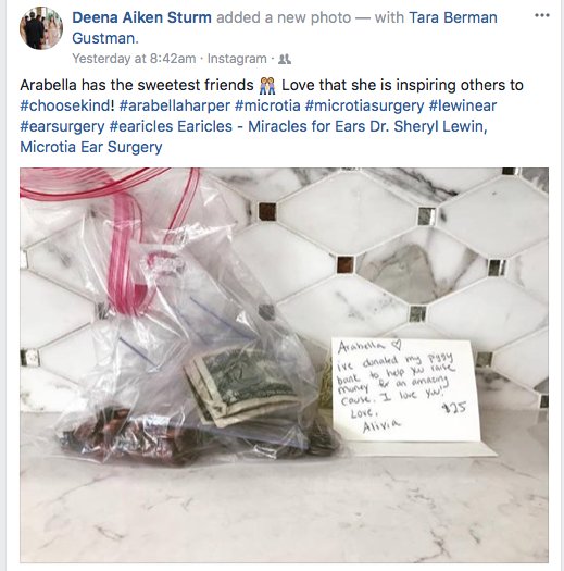 SherylLewinMD's tweet photo. Adorable little philanthropists putting the THANKS and GIVING into Thanksgiving ♥️ Thank you Arabella and Alivia!
@Earicles #microtia https://t.co/G7rOJWUVTr