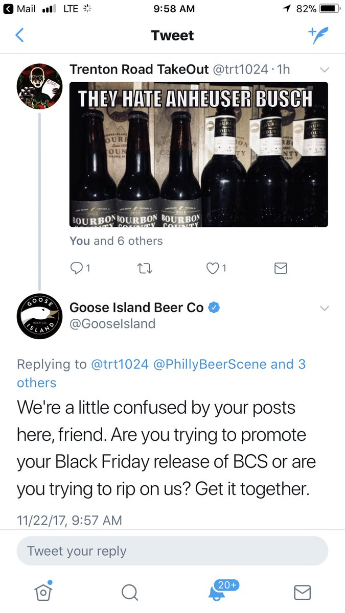 Looks like <a href="/GooseIsland/">Goose Island Beer Co.</a> is getting a little tired of the jokes.