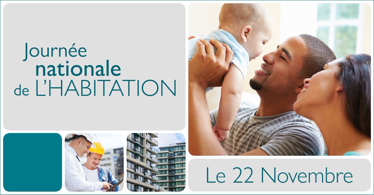 Aujourd’hui: #Journéenationalehabitation, soulignons l’importance du #logement pour famille, collectivité, économie. Voyez comment nous aidons les Canadiens à combler leurs besoins de #logement :  ow.ly/DzYv30gKj7m
