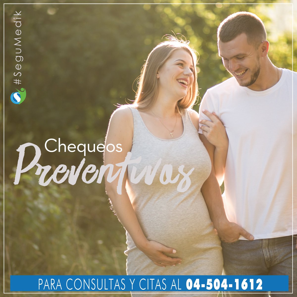 SeguMedik's tweet photo. En #SeguMedik te ofrecemos chequeos preventivos, exámenes y los mejores paquetes de consultas médicas prepagadas. Mayor información a nuestro teléfono 04 5041612. Te esperamos! https://t.co/mRgeVp9b4V