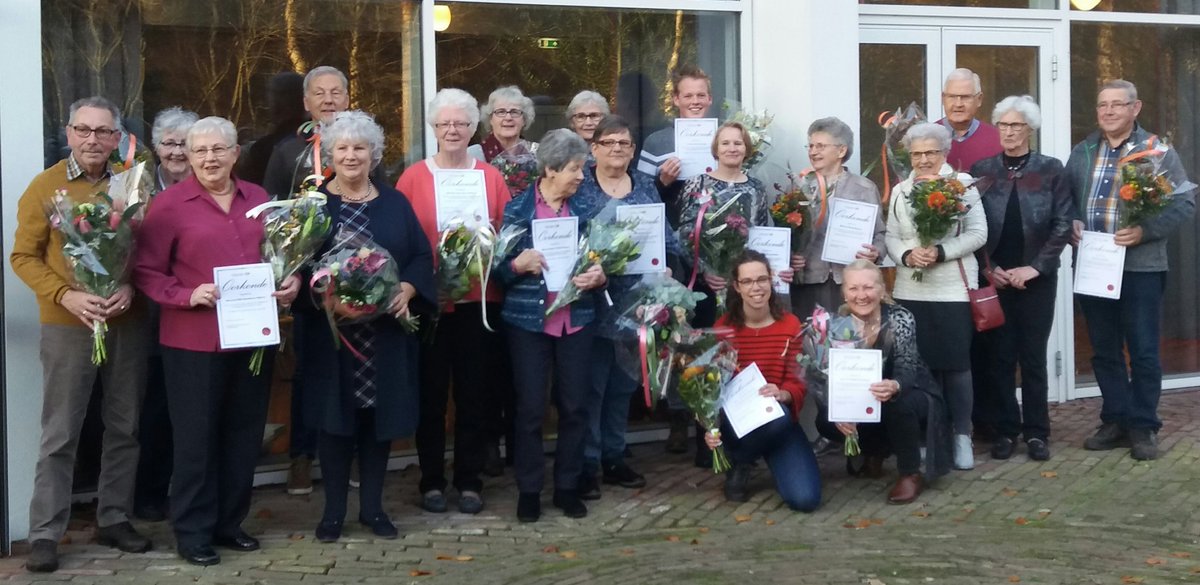 Jubilarissen van Sonnevanck <a href="/znwv/">Zorggroep NW-Veluwe</a> zijn vandaag in het zonnetje gezet.