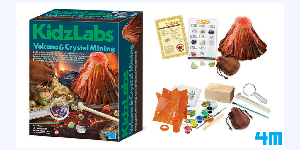 4M_ind's tweet photo. π Have a blast with this awesome 2-in-1 #STEM kit! Junior scientists build a volcano to create bubbling, fizzy eruptions, then dig for sparkling crystals like those formed by explosions of the past. π π β¨ β https://t.co/0HSghxxu0t #4M #4MakingLearningFun https://t.co/OIRQLIQLkT