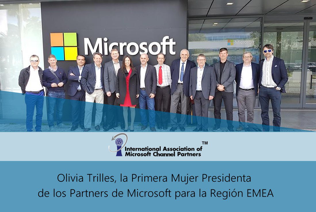 AuraQuantic's tweet photo. Olivia Trilles, la Primera Mujer Presidenta de los Partners de @Microsoft para la Región EMEA
https://t.co/vWp7XzKYAR https://t.co/tYEfjO9QrV