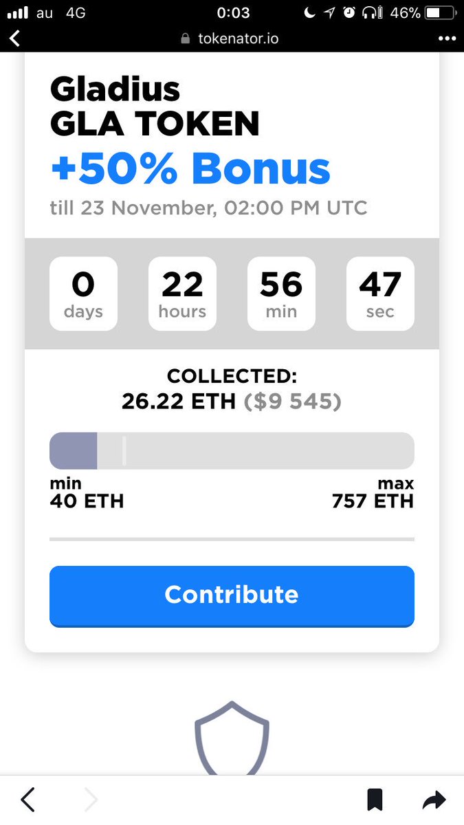 cryptotimes_jp's tweet photo. わずか14ETHでキャンペーンが成功する!
50%ボーナスでトークンってお得!
#tokenator
https://t.co/3C3N8PfaFM https://t.co/imZaXehuDL