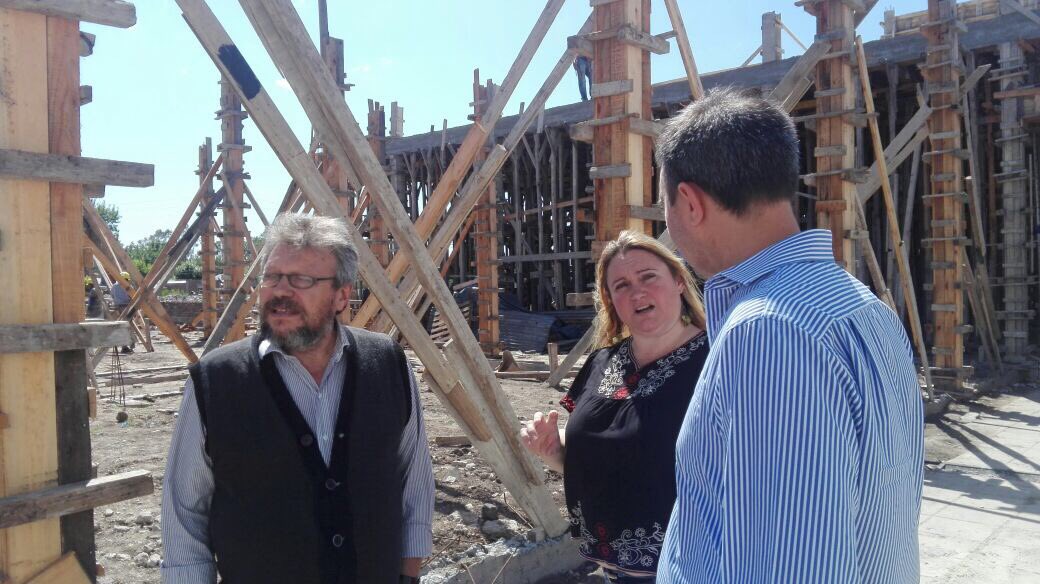 gfalvarez's tweet photo. Visitando la #EEST3 donde recorrimos la obra y hablamos con su directora y docentes sobre las diferentes necesidades https://t.co/ePvYhWVQhi