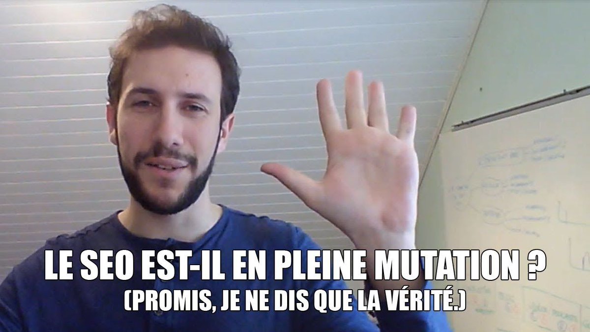thomascubel's tweet photo. La vidéo Digital Gods du jour -> Le #SEO est-il en pleine MUTATION ? https://t.co/IZteJVLWnZ https://t.co/KsXhZAsY7Z