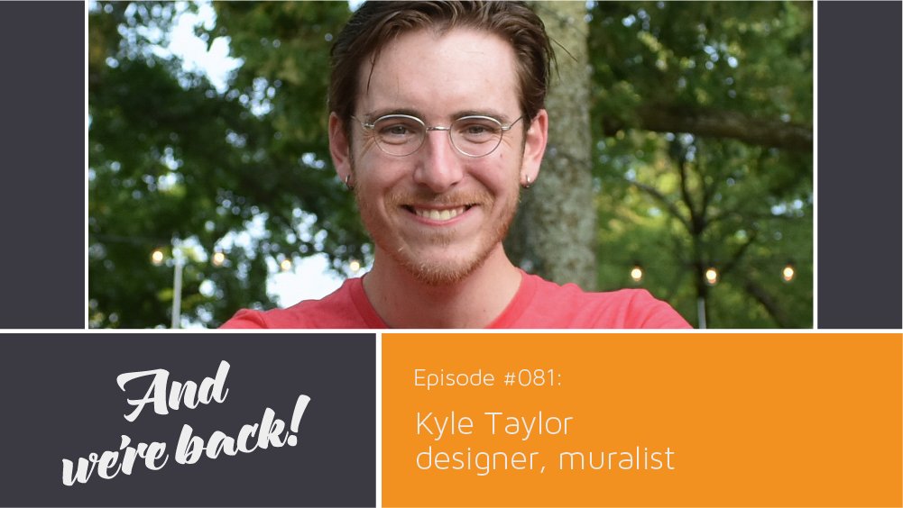 And we’re back w/ Ep81 w/ <a href="/kyletaylorart/">Kyle Taylor</a> Bit.ly/CMPtw