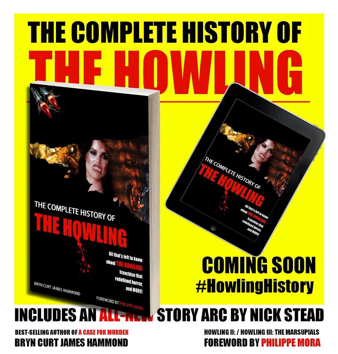 miamifoxpub's tweet photo. The Complete History of The Howling coming 2018 #HowlingHistory
#wednesdaybookblog #amreading #Read #wednesdaythoughts #WerewolfWednesday #WednesdayMotivation
@bghorror @horrorasylum @HorrorByProxy @HorrorFreakNews @HorrorNewsNet @thehorror @brokehorrorfan https://t.co/meyjzYgLDZ