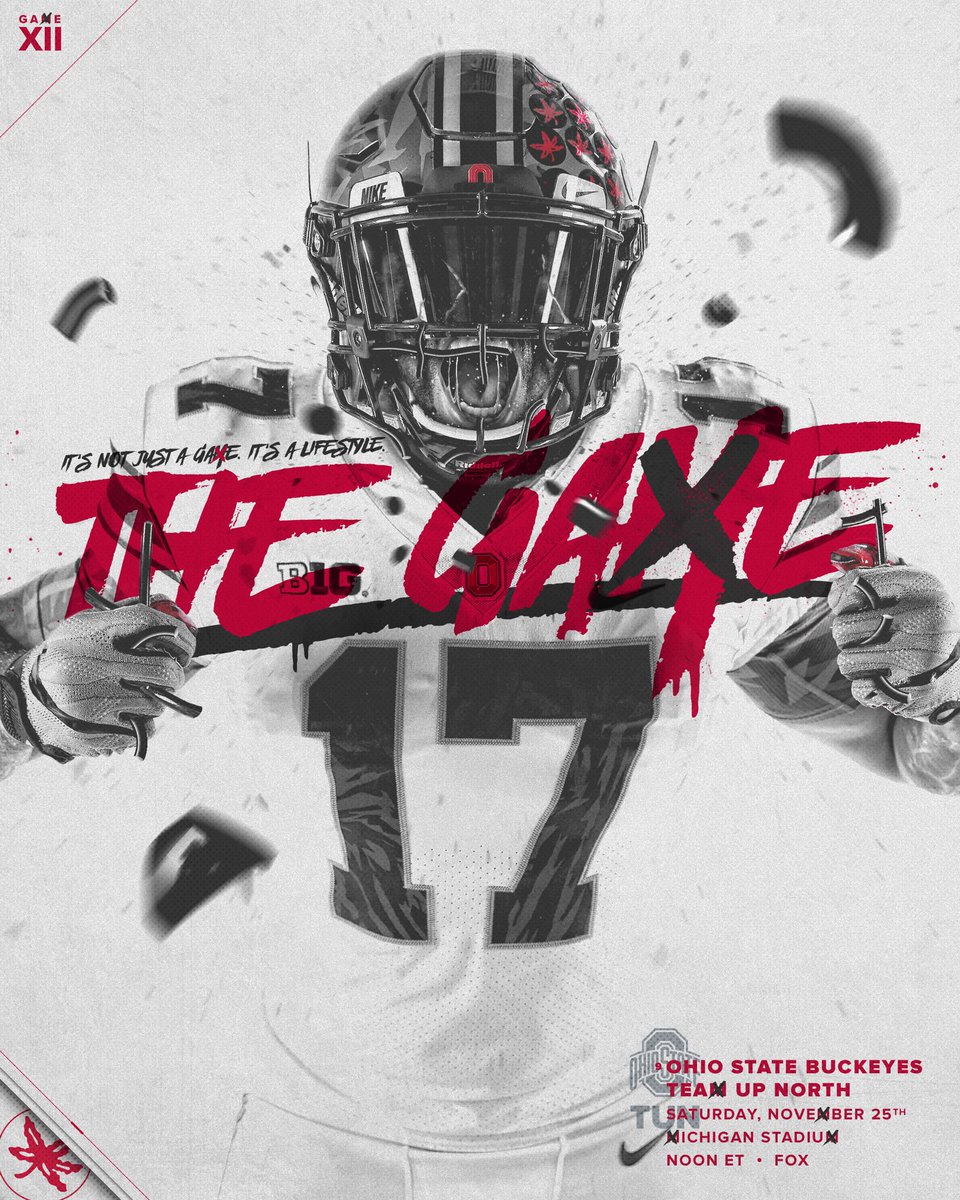 OhioStateFB's tweet photo. Nothing ❌ore to be said.

#BeatTTUN https://t.co/tmHZBGwr5K