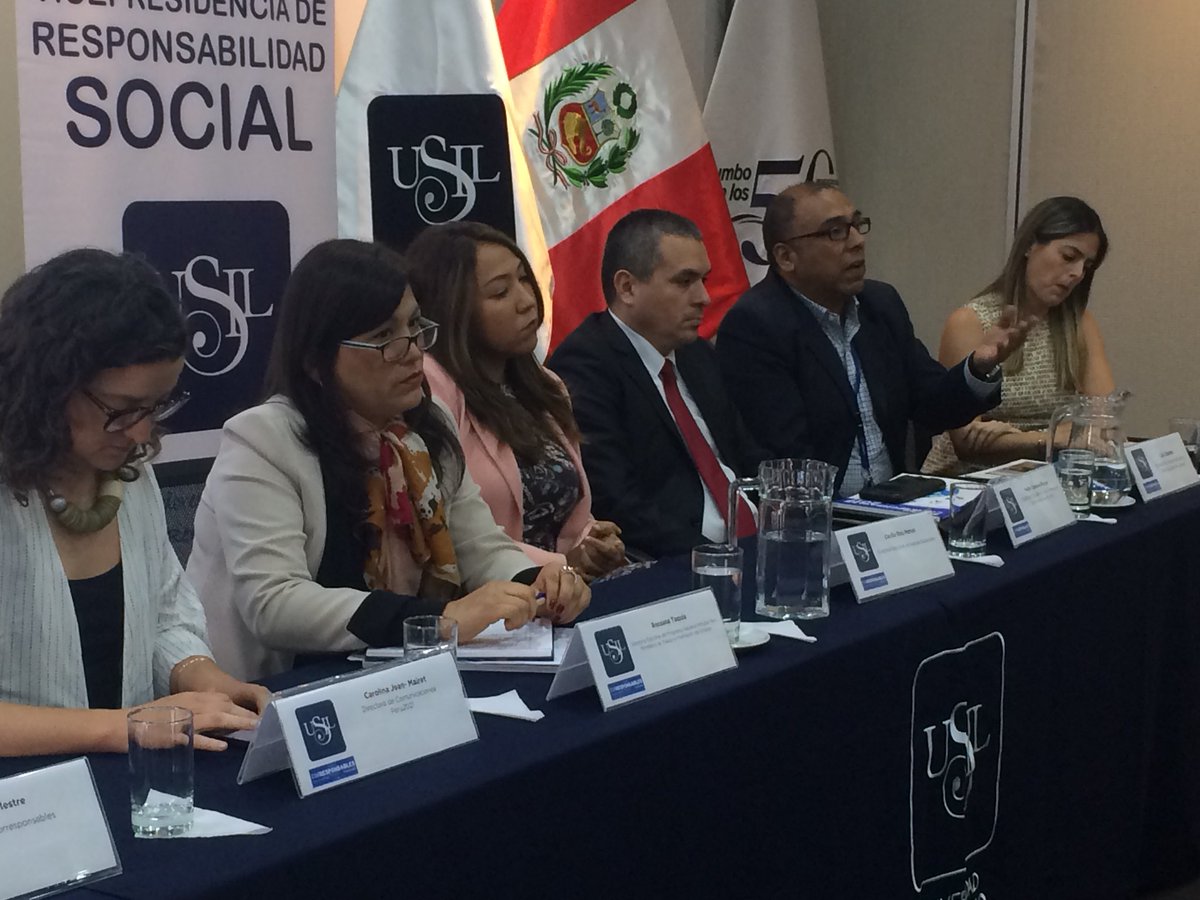 UsilSostenible's tweet photo. Hoy nos encontramos en el debate “La Comunicación Responsable” organizado por @Corresponsables y USIL.@peru2021 @MTPE_Peru @LAMSAC #CorrPeru https://t.co/K64ac5eAUk
