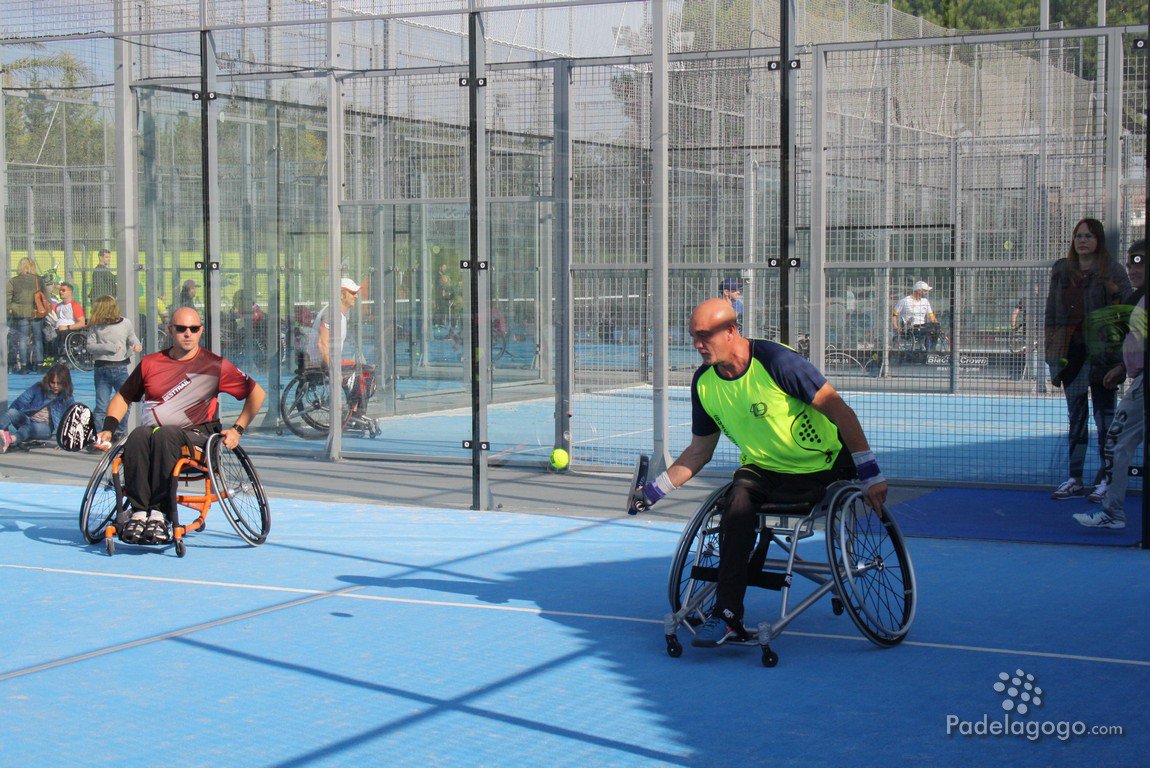 4 prueba del Campeonato de España de #padel en Silla de ruedas , 1r  Open nacional de Padel en Silla de Ruedas Ciudad de Cabrera de Mar.
#padeladaptado #padelensilladeruedas