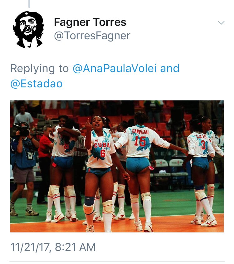anapaulahenkel's tweet photo. .@ESPNagora é esse o nível de profissionalismo de um canal esportivo? Ter "blogueiros" como o @TorresFagner que desrespeitam esportistas que têm diferenças políticas deles? https://t.co/Ij9GYV3roe