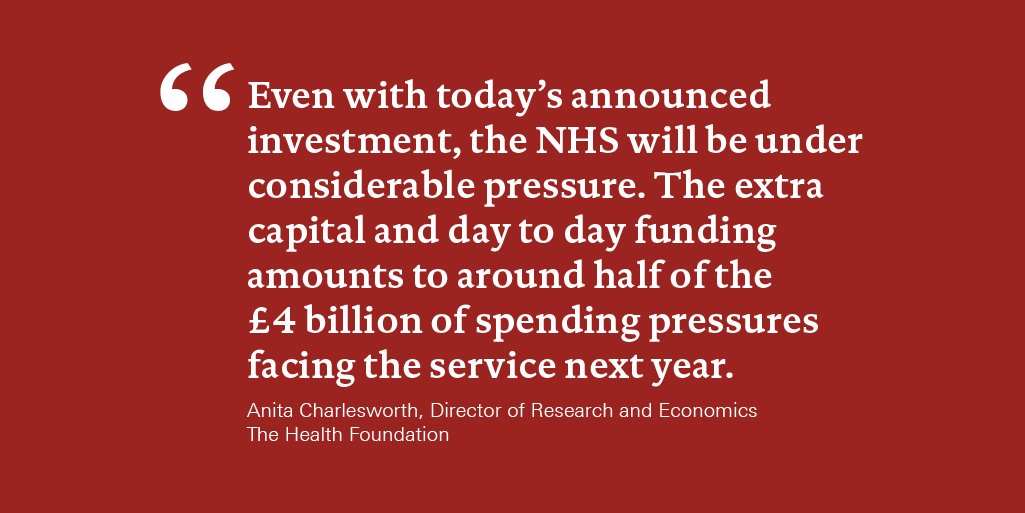 HealthFdn's tweet photo. Our statement on the #NHS funding announcements made in #Budget2017: https://t.co/lRsYxH4wh6 https://t.co/VWOqgAqNcN