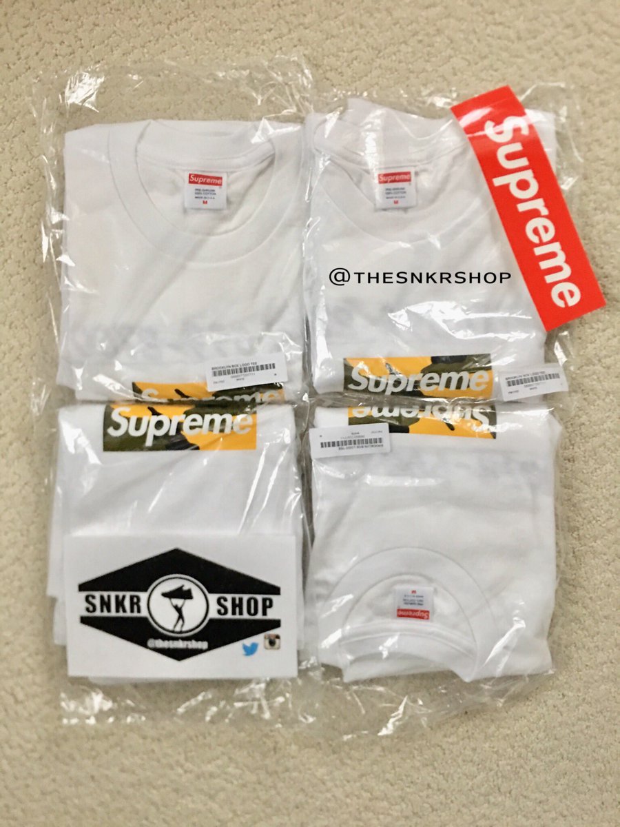 TheSNKRshop's tweet photo. Supreme Brooklyn Box Logo Tees
• DM to purchase
#supreme #supremeforsale #brooklynbogo #thesnkrshop #nastee #boxlogo #brooklyn #brooklyntee #supremeNF #northface #supremetee #minibike #supremenewyork #supremenyc #supremegirl #supremecap #supremeny #supremesale #Yeezy #soldout https://t.co/QDrhFQgeVY