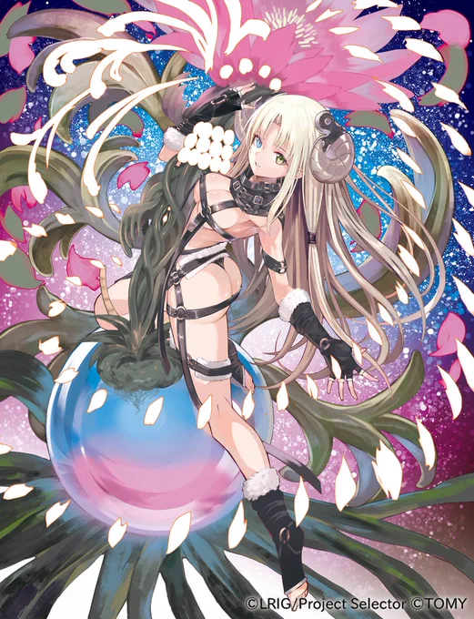 本日発売のWIXOSS第21弾「ビトレイドセレクター」にて「白亜の鍵主 ウルトゥム」「神技の鞭刑 ≡アナフィエル≡」「緑幻獣 トナカイ」と他アナザーカード3点を描かせていただきました。どうぞ宜しくお願いします! https://t.co/xaBXuVT3oX  #WIXOSS 