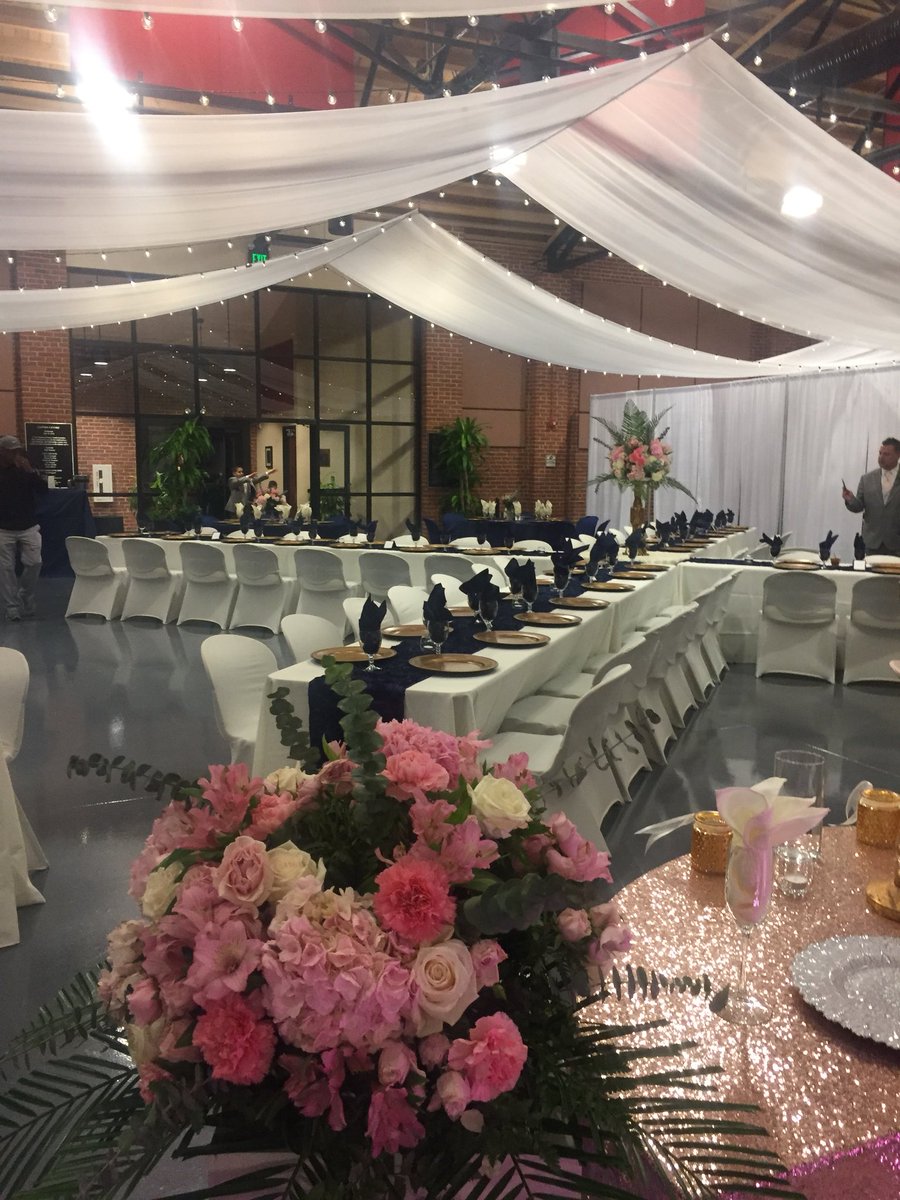 AOC_Events's tweet image. Wedding for a wonderful couple. The new Mr&amp;amp;Mrs Don Gillmer. Cannon Center, Greer SC Decor by All Occasion Celebrations