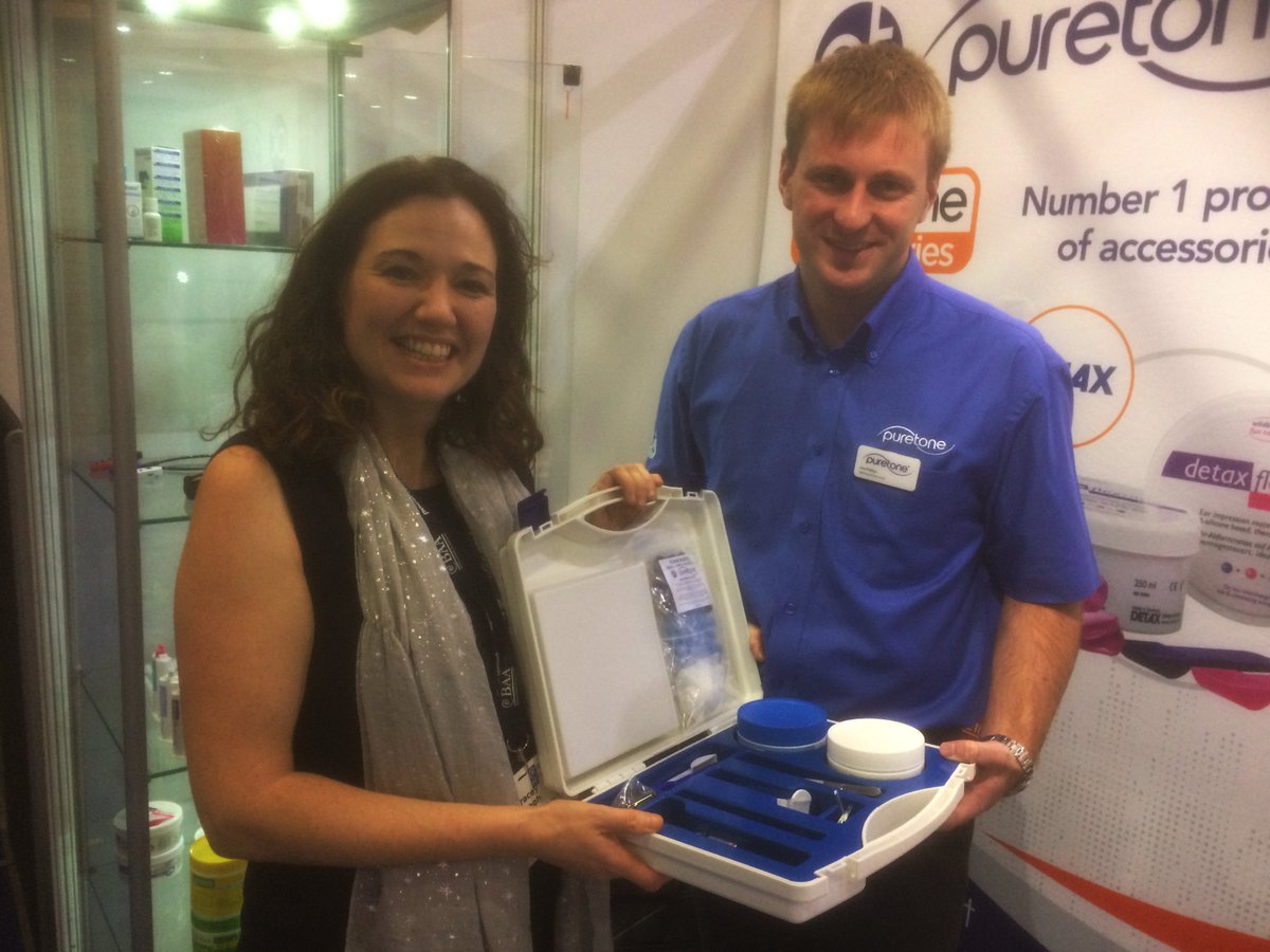 PuretoneAud's tweet photo. Congratulations to Tracy Keogh from Nottingham NHS Ropewalk for winning our BAA Passport Prize. 🎉 https://t.co/6cJyxcXY50
