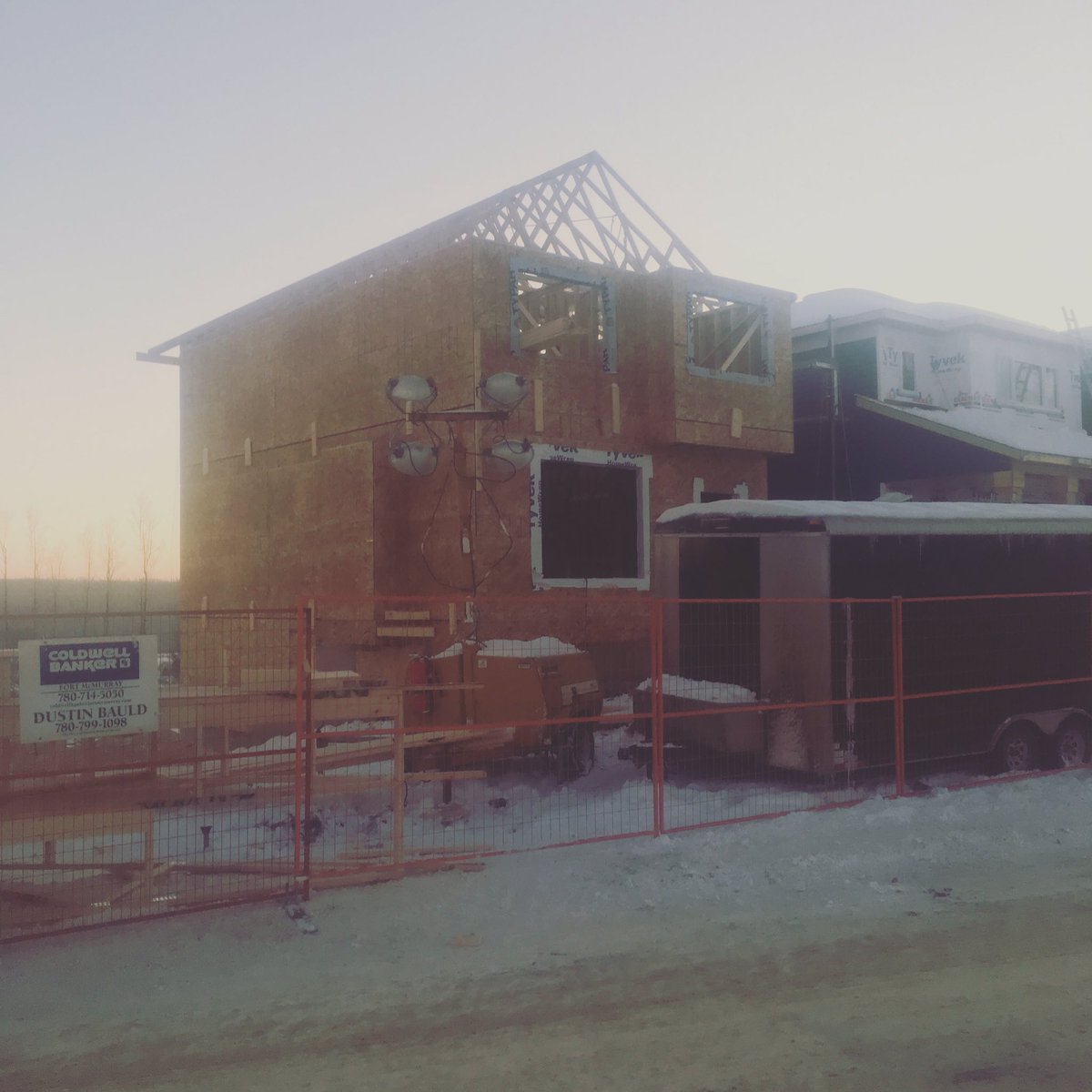 PennyWiscombe's tweet photo. They said we would get a brand new house!  I'm beginning to believe it! 🏡 #ymmstrong https://t.co/olJuxNCp4b