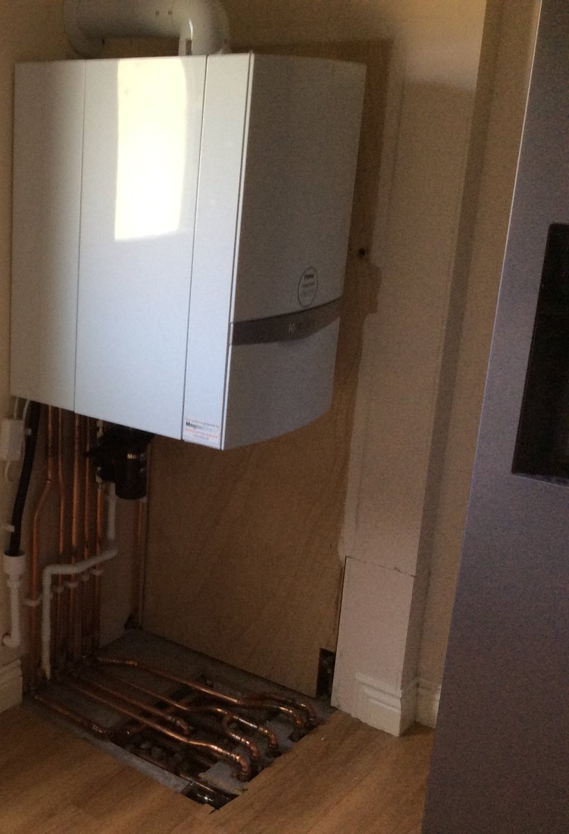 Installation of a Vaillant ecoTEC plus 938 Store for our customers in Darlington <a href="/vaillantuk/">Vaillant UK</a> #advance #sexypipework