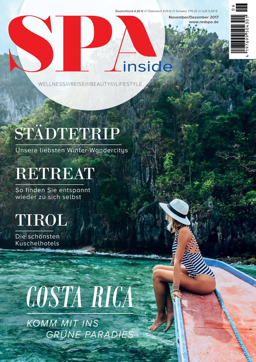 SPAinside's tweet image. Costa Rica, Tirol, Retreats, Winterwonder-Citys: Themen in der neuen SPA inside #wellness #reise #magazin redspa.de/themen-aktuell…