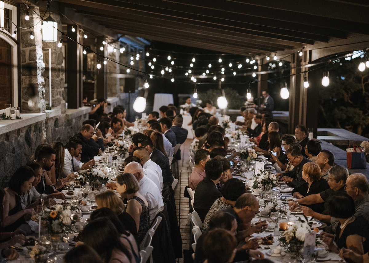 This weather makes us miss warm summer nights with friends!
• Photo <a href="/TheNickersons/">The Nickersons</a> • #weddinggoals  #vancouverwedding #cecilgreenparkhouse