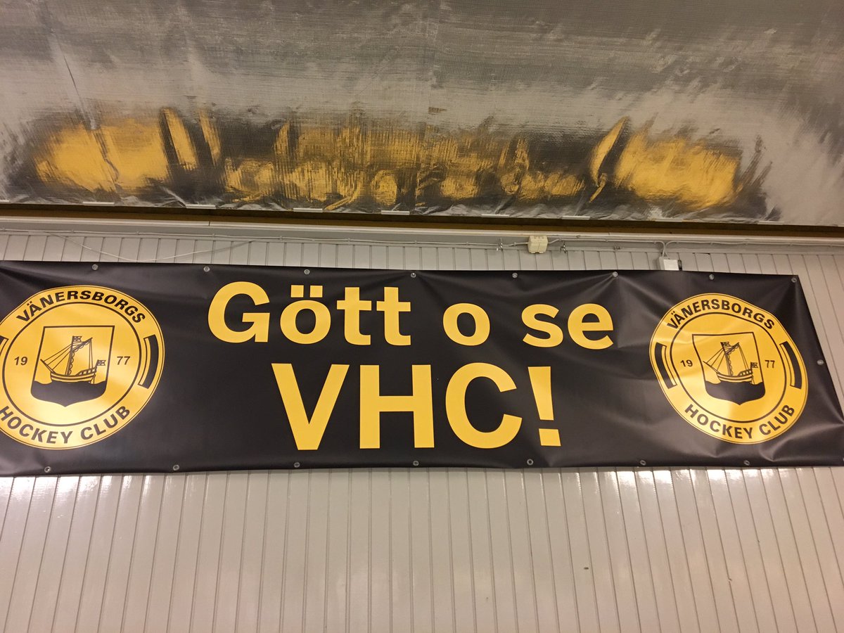 Dagens föreningsbesök tillbringades hos Vänersborgs HC!
Bra kväll i Brätte ishall🔝
#hockeykonsulenterna 
#sweHK