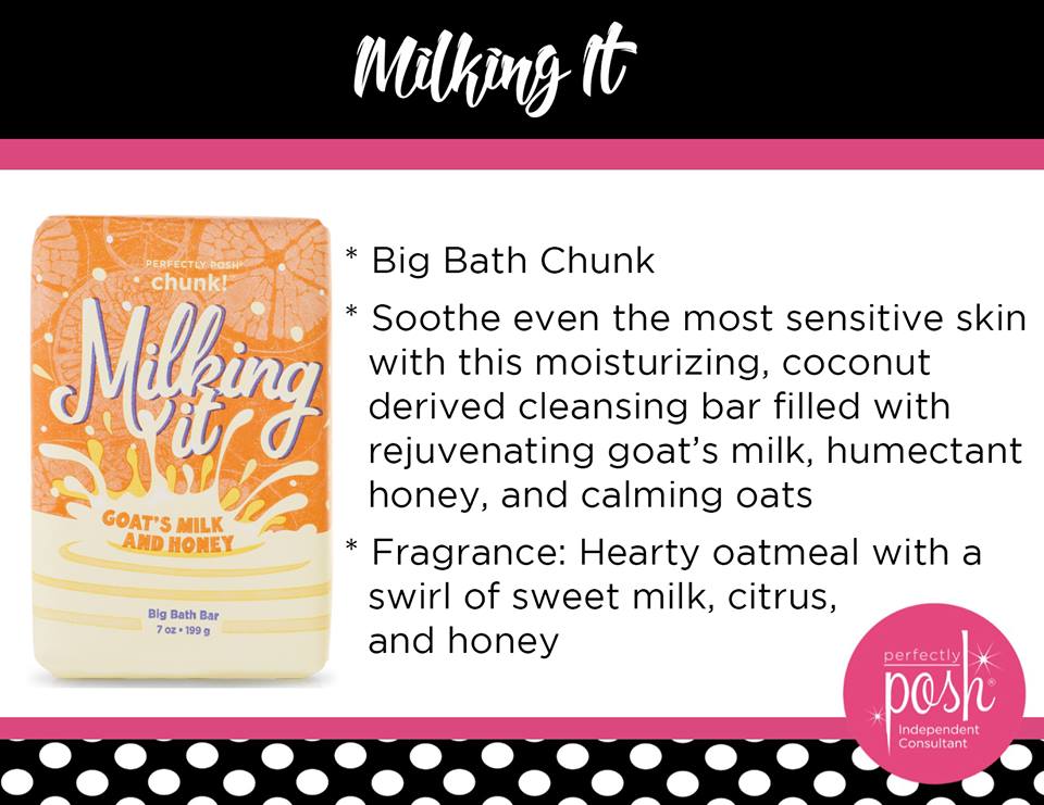 PoshWithMorganW's tweet photo. Milking it is a bath chunk that is great at soothing even the most sensitive skin!

Grab one now at: https://t.co/uf83yrp9YI

#PerfectlyPosh #Pampering #Chunk #NoTallow #SensitiveSkin https://t.co/n55KvcMgoP