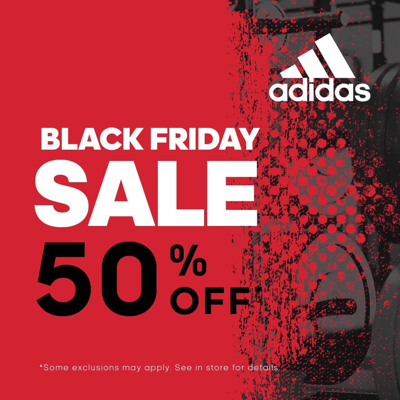 South Common on Twitter: the @adidas Outlet in South Common between November 23-27th and shop 50% off the entire store. blackfriday https://t.co/7ETFSTzeZn" / Twitter