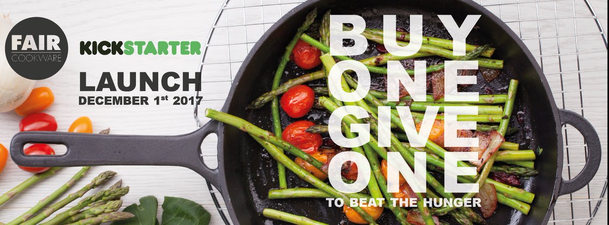 FairCookware's tweet image. We Strongly Believe in Our Mission and Philosophy: BUY ONE GIVE ONE. 

Buy one Cast Iron Skillet, give one to someone in need. 
Read more about the FAIR Cookware Kickstarter project here:
faircookware.com/about/ 
#FairCookwareUSA #CastIronSkillet #KickStarterProjecR