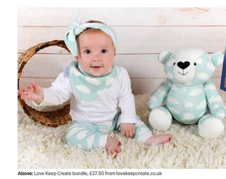 SouthbySW's tweet photo. Great to see so many local gift ideas in the Christmas edition of @DevonLife including this cute baby bundle from LoveKeepCreate #DevonHour https://t.co/89CmO1JFe5