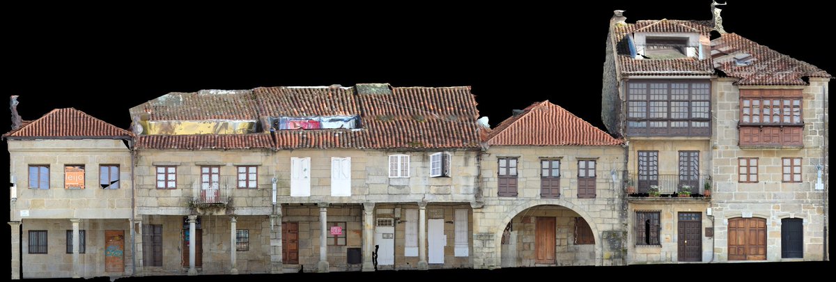 GEOMATI_K's tweet image. Ortofotografia de fachadas. Integración #fotogrametria #laserscanning  #Pontevedra #Galicia #3dscanning #geomatica #topografia #arquitectura #patrimonio #laserscanning #farofocus
