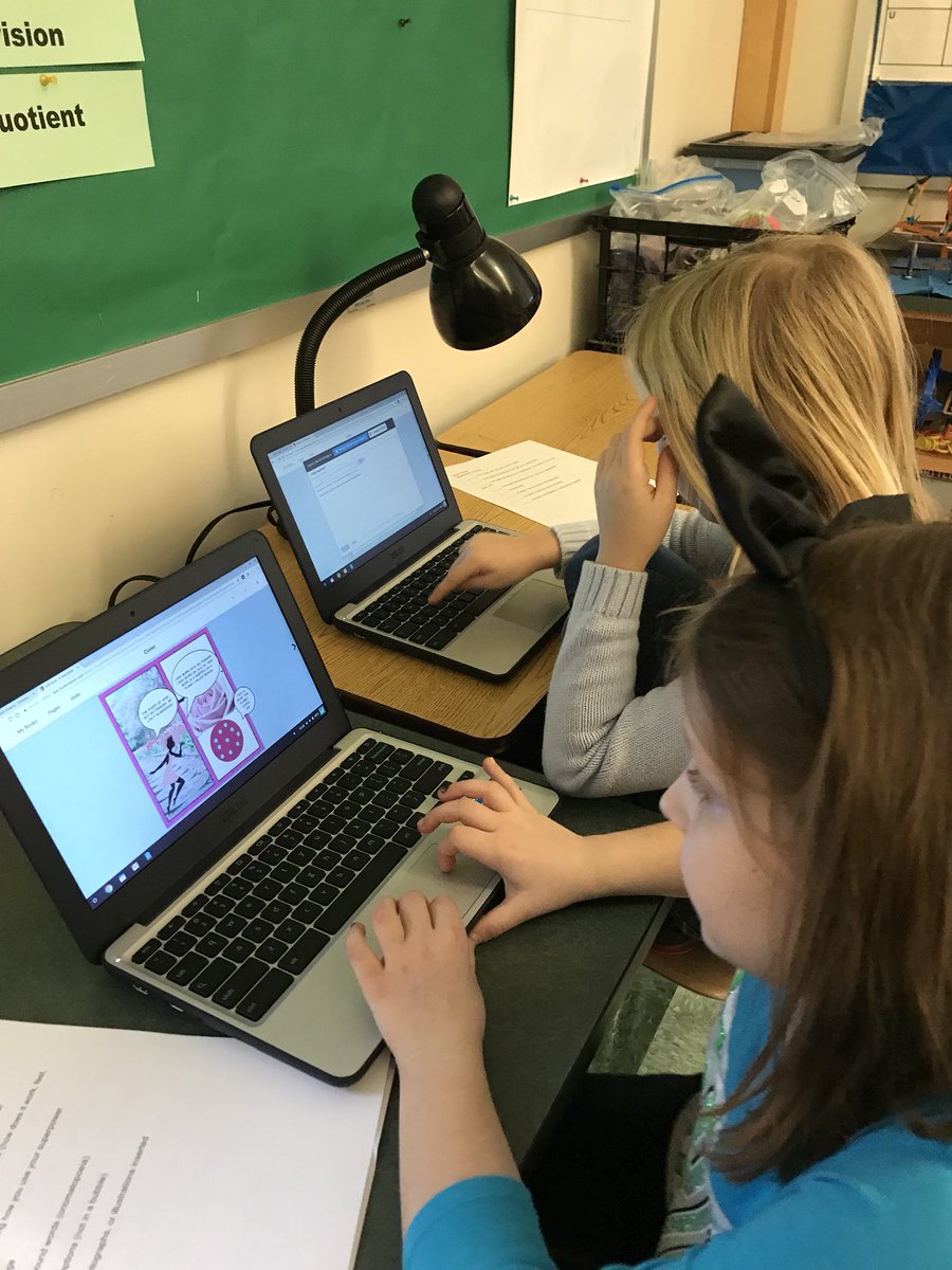 kscheuble's tweet photo. Co-teaching in 3rd grade with @MrO_211 helping the students bring their narrative writing to life with @BookCreatorApp.  #coteaching #create https://t.co/xeSUAAFAc6