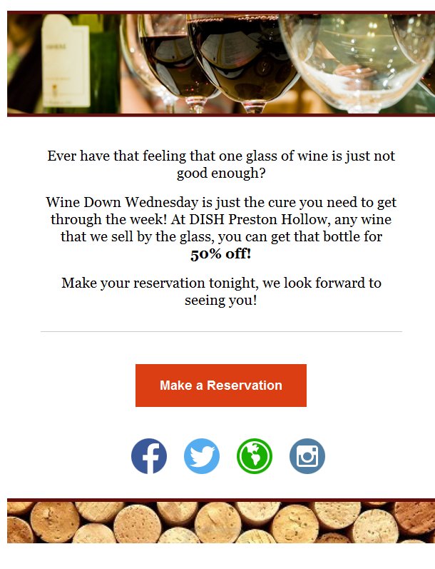DishPHollow's tweet photo. HALF OFF WINE! https://t.co/FPdotod64E https://t.co/Yc7ePwfMZt