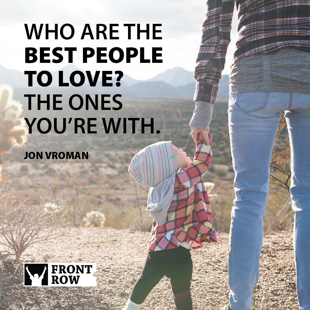 jonvroman's tweet photo. This #Thanksgiving embrace the ones youโre with.
#FrontRowFactor https://t.co/YSwoO0niqX