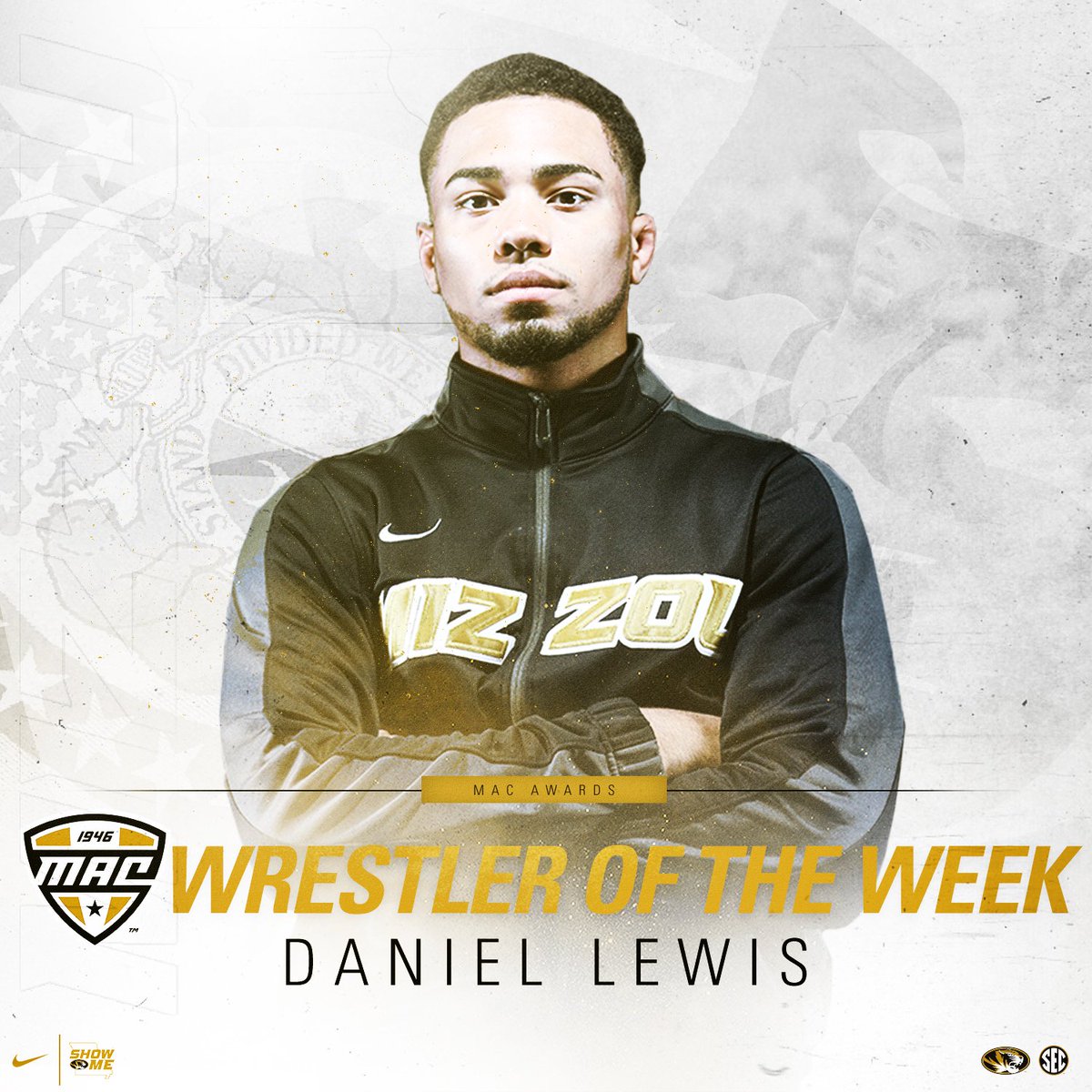 NEWS: <a href="/d_lew02/">Daniel Lewis</a> Earns MAC Wrestler of Week

📰 [bit.ly/2A3LnDA]

#MIZ #TigerStyle 🐯