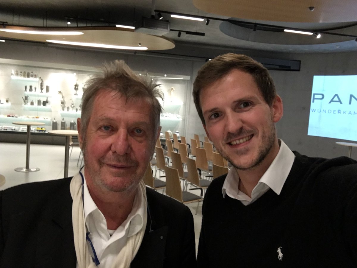 Thanks a lot for the interview Wolf D. Prix <a href="/coophimmelblau/">Wolf D. Prix / CHBL</a> at the #PANEUM of <a href="/backaldrin/">backaldrin</a> today. We talked about the D+H solutions there and the future of architecture! dh-partner.com/en/referenzen/…