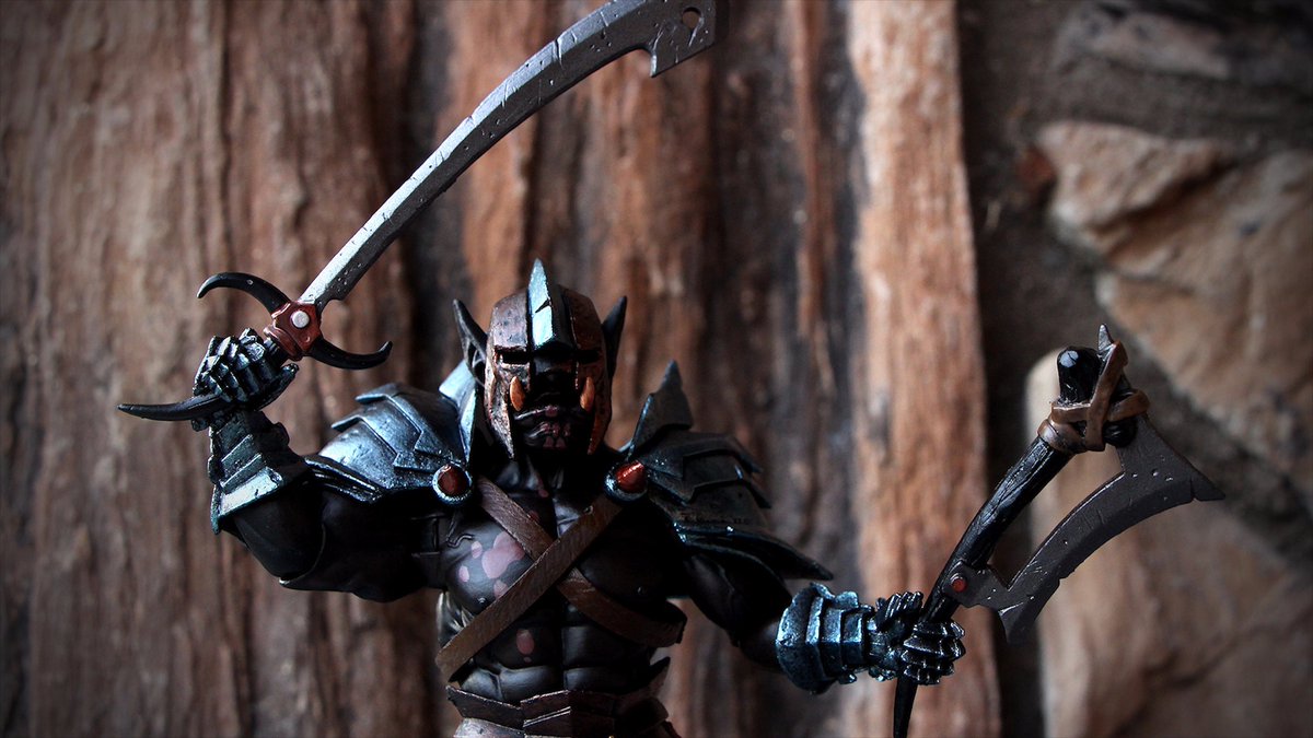 _Glasseater's tweet photo. #MythicLegions Gorthokk up for review today! https://t.co/ffH7H9fsd7 This badass shadow Orc comes with some amazing accessories, and a awesome unique paintjob!  #orc #shadoworc #toyphotography #actionfigures #fourhorsemenstudios #knight #toypics #toypic #toycommunity https://t.co/K0yUEx2Cfh