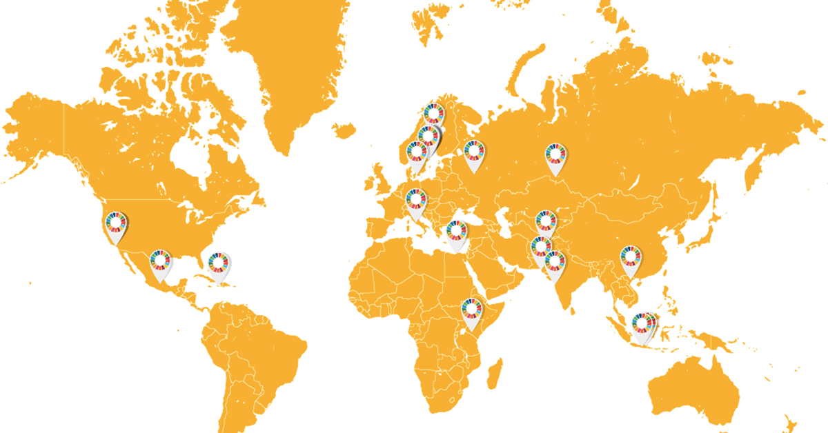 GlobalUtmaning's tweet photo. #SDGs in practice - Today we launch a digital world map with local projects from around the world implementing the #SDGs #Wedo #UrbanGirlsMovement 

https://t.co/yJjKrpljXa https://t.co/Y7dUhVROgj