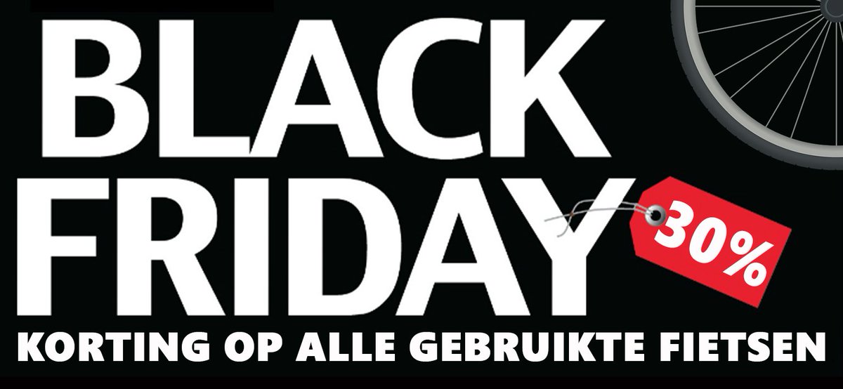 VRIJDAG = #BlackFriday