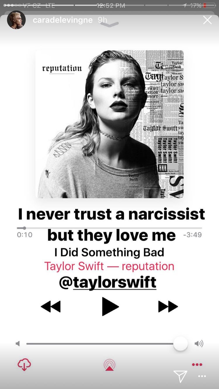 Taylor Swift News on Twitter "Cara Delevingne's Instagram
